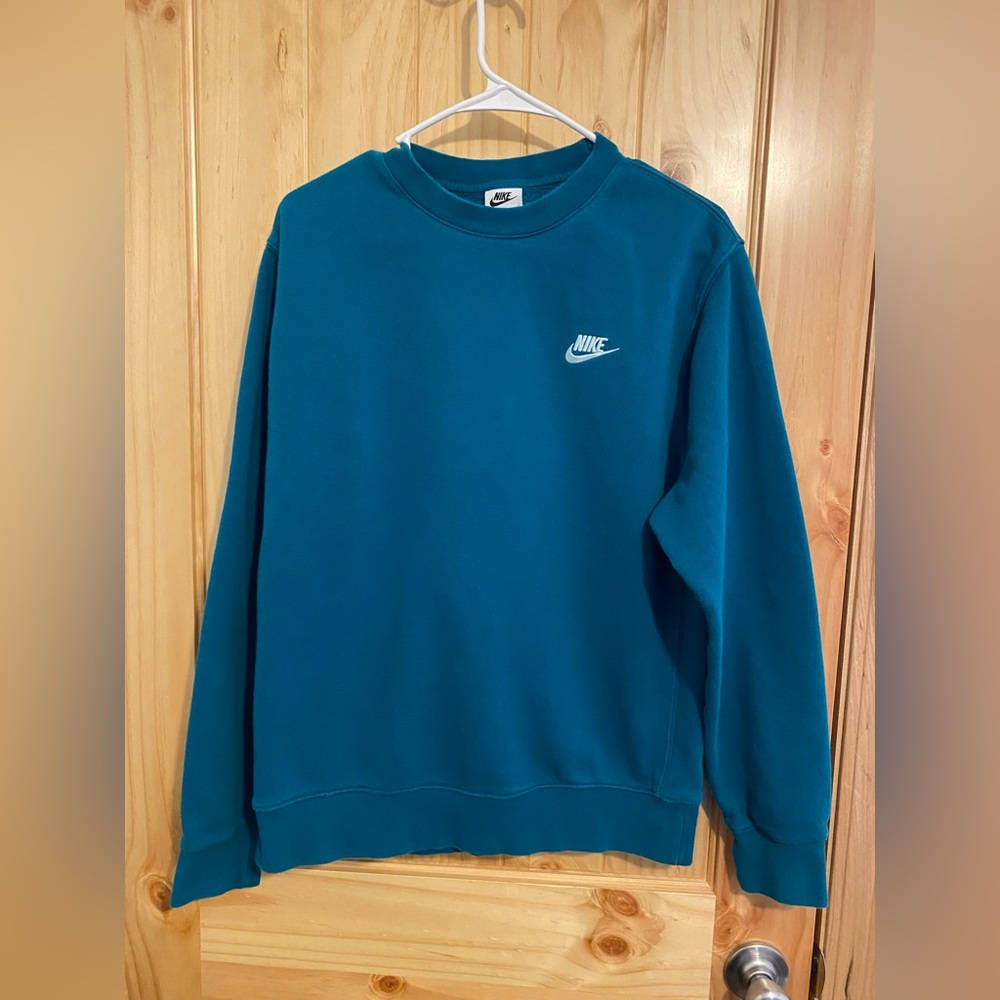 Nike Men's teal sweatshirt M